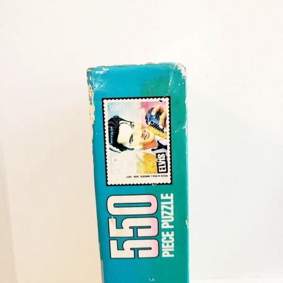 Limited Edition Unopen Elvis 29 Cent Postage Stamp 550 Pieces Jigsaw Puzzle - Picture 7 of 7